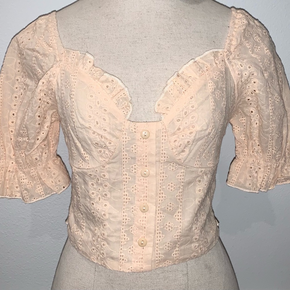 Apricot Boho Crop